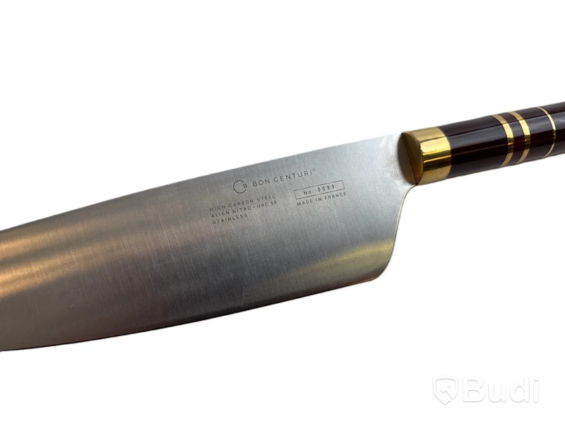 Knivset 3-delar Bon Centuri, Bordeaux red and Granit black