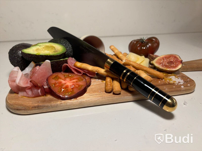 3 st. Kockkniv Bon Centuri Chefs Knife, Nero black