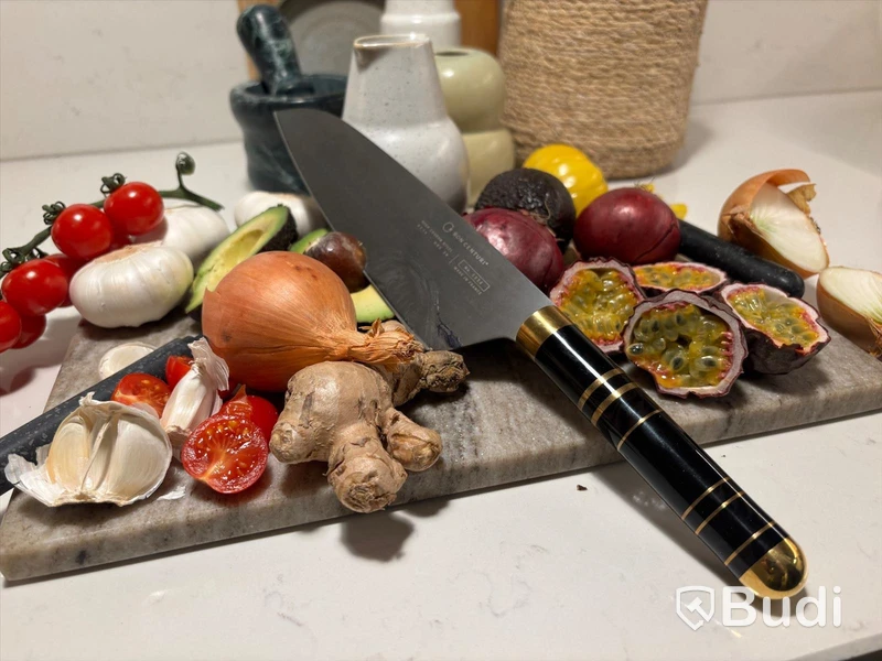 Knivset 3-delar Bon Centuri, Nero black and Granit black