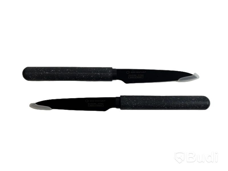 Knivset 3-delar Bon Centuri, Nero black and Granit black
