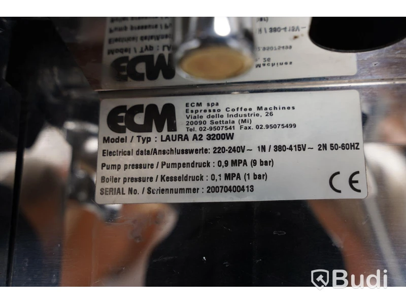 Kaffemaskin - ECM Laura A2 OBS! defekt, behov av service - DEFEKT