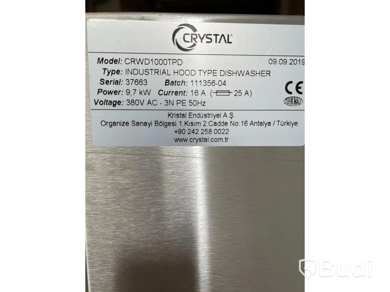Diskmaskin - Gastro Team CRWD1000TPD ca 60x84x152 cm