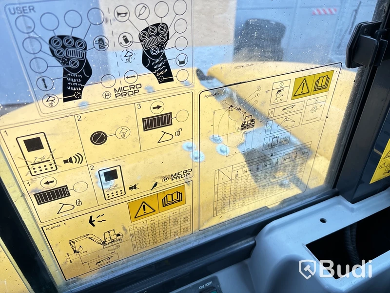 Grävmaskin med tiltrotator, Komatsu PC80MR -2018