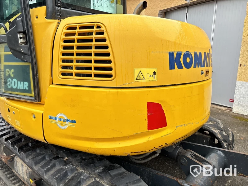 Grävmaskin med tiltrotator, Komatsu PC80MR -2018