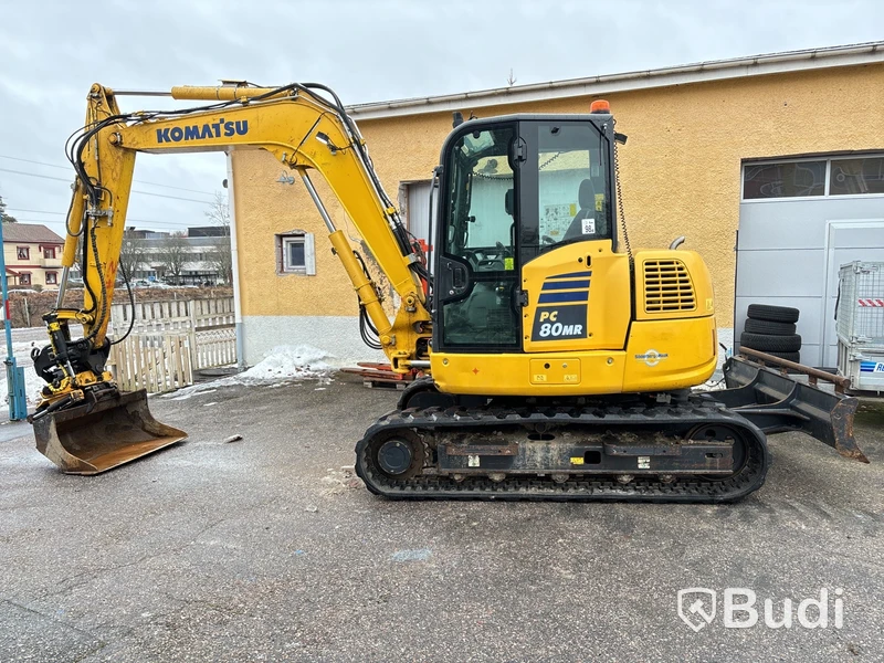 Grävmaskin med tiltrotator, Komatsu PC80MR -2018