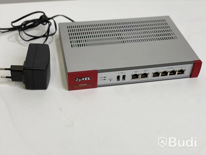 ZyXEL USG60 - VPN firewall med gigabit switch