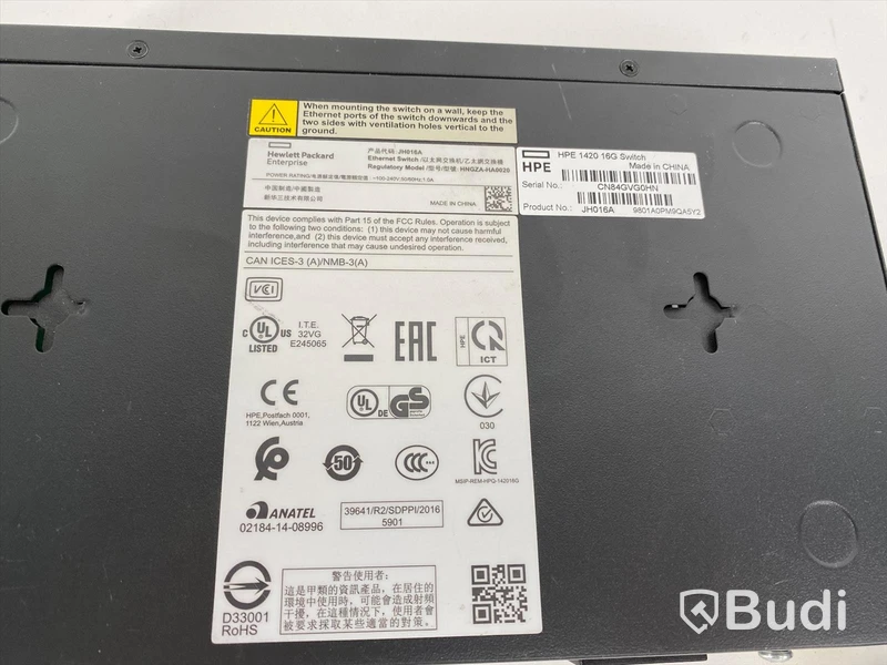 HP Enterprise 1420 16G Switch