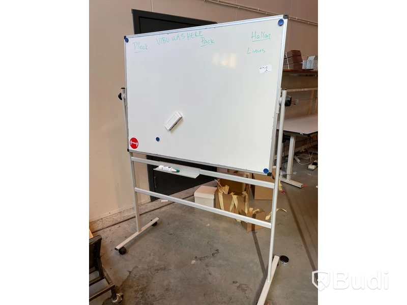 Whiteboard på hjul