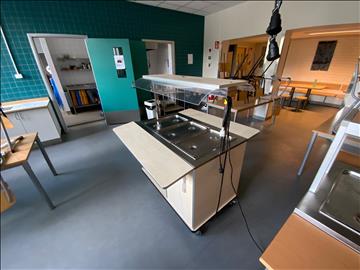 Varmvattenbad på hjul