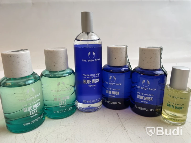 Doftpaket; eau de toilette, eau de parfym, fragance mist, The Body Shop