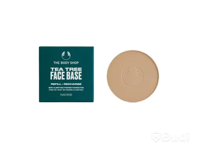 Parti med Tea Tree Face Base 9 g, olika nyanser, The Body Shop