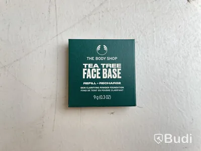 Foundation puder, Face base tea tree, olika färger, The Body Shop