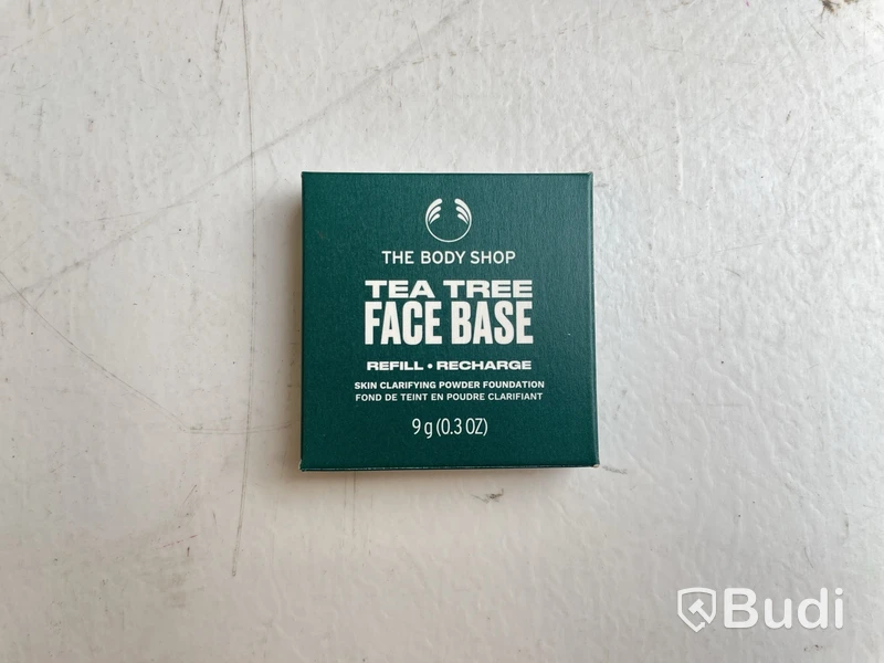 Foundation puder, Face base tea tree, olika färger, The Body Shop