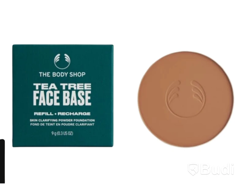18 st förp. Foundation puder, Face base tea tree, The Body Shop