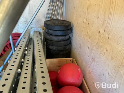 Outdoor box, tränings utrustning, inkl. 20 fots isolerad container