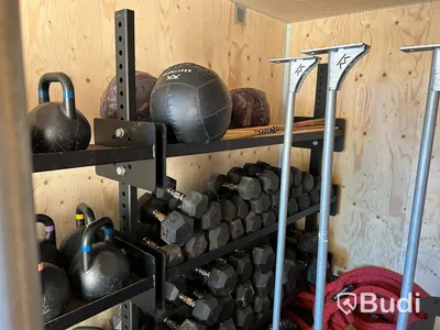 Outdoor box, tränings utrustning, inkl. 20 fots isolerad container