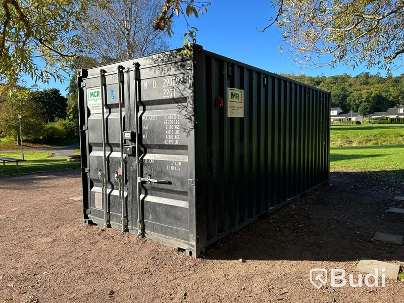 Outdoor box, tränings utrustning, inkl. 20 fots isolerad container