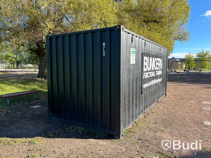 Outdoor box, tränings utrustning, inkl. 20 fots isolerad container