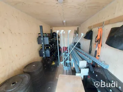 Outdoor box, tränings utrustning, inkl. 20 fots isolerad container