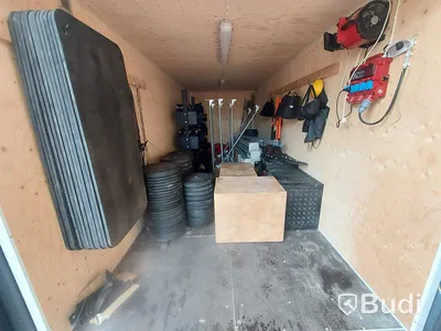 Outdoor box, tränings utrustning, inkl. 20 fots isolerad container