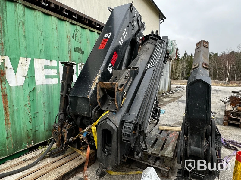 Kran Hiab XS 377E-5 -2017 HIPRO CD med Jib