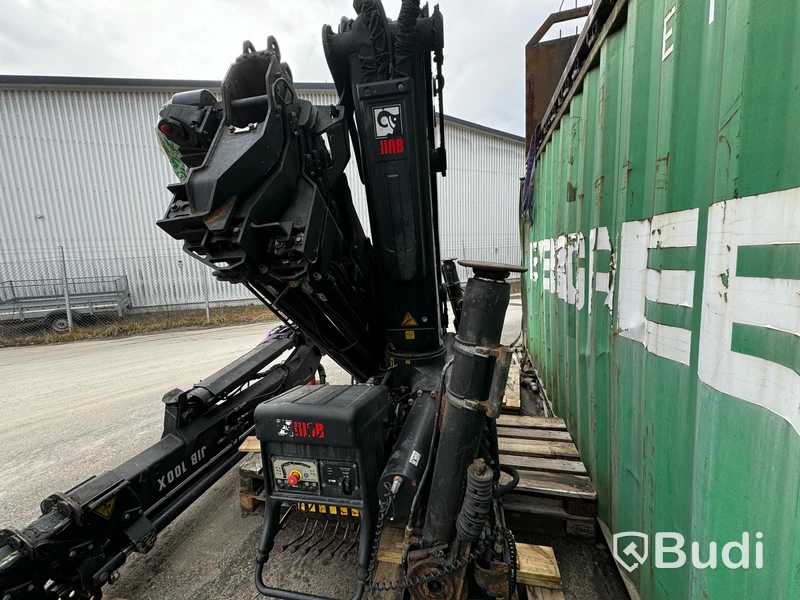 Kran Hiab XS 377E-5 -2017 HIPRO CD med Jib