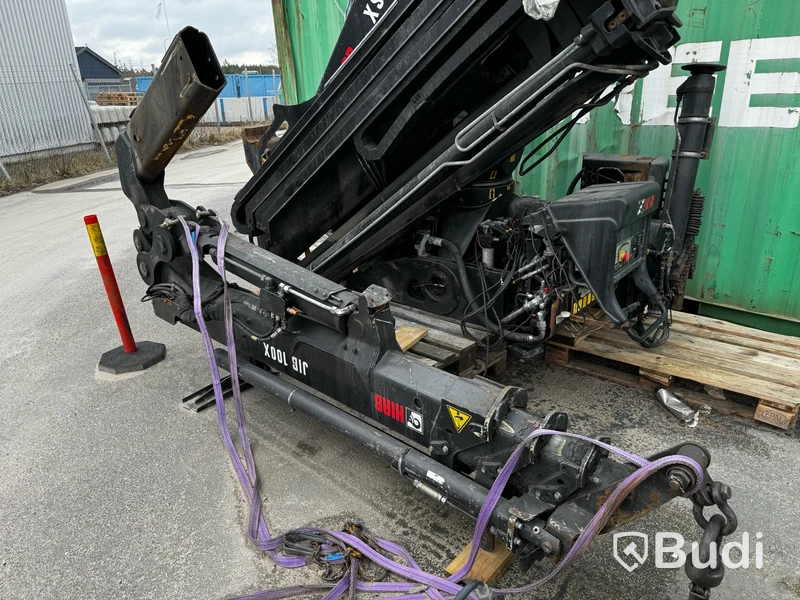 Kran Hiab XS 377E-5 -2017 HIPRO CD med Jib