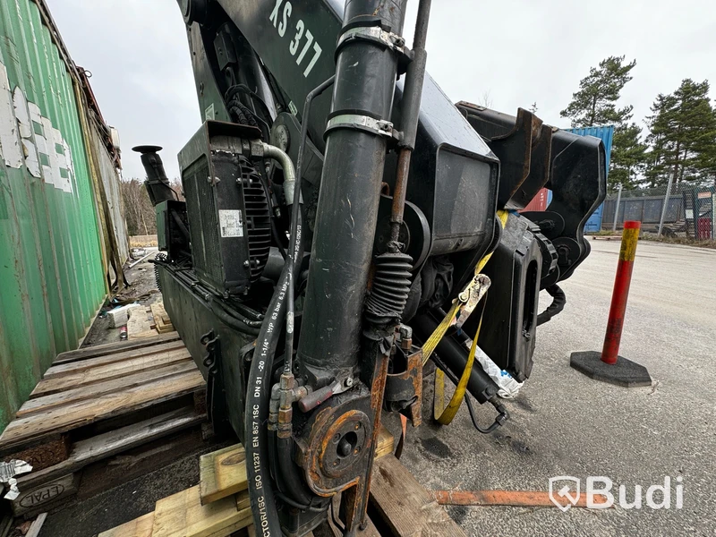 Kran Hiab XS 377E-5 -2017 HIPRO CD med Jib