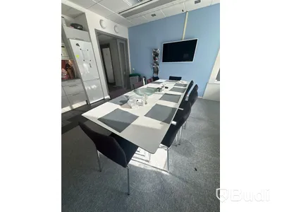 Matbord, 9 st stolar