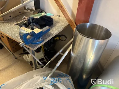 Ventilationsutrustning, verktyg, maskiner m.m. Stort parti.