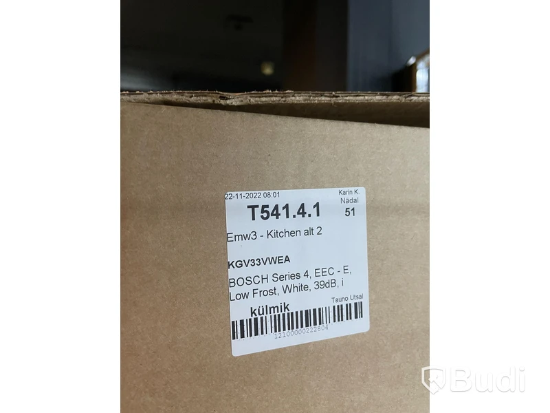 Kyl/Frys Bosch KGV33VWEA (Nypris 7295 kr) Ny, Obruten förpackning.