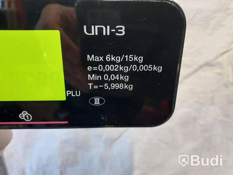 Butiksvåg ISHIDA med hög display