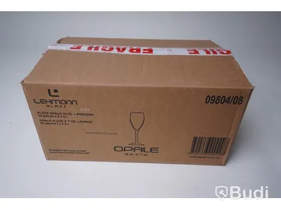 Opale champagneglas 24st samt Champagneskål
