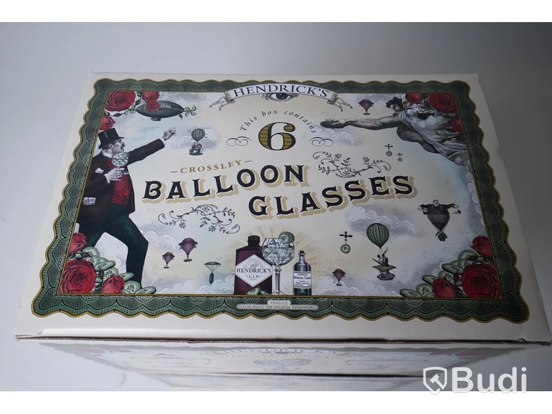 Balloon Glasses Hendrick’s 10st