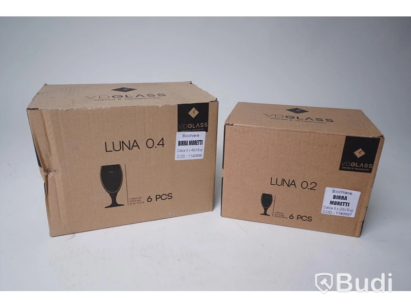 Ölglas Luna 12st