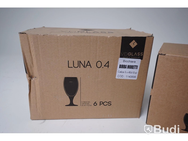 Ölglas Luna 12st