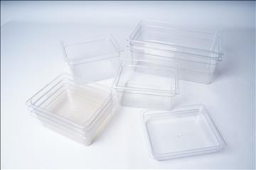 Kantiner plast, 8 st olika storlekar CAMBRO