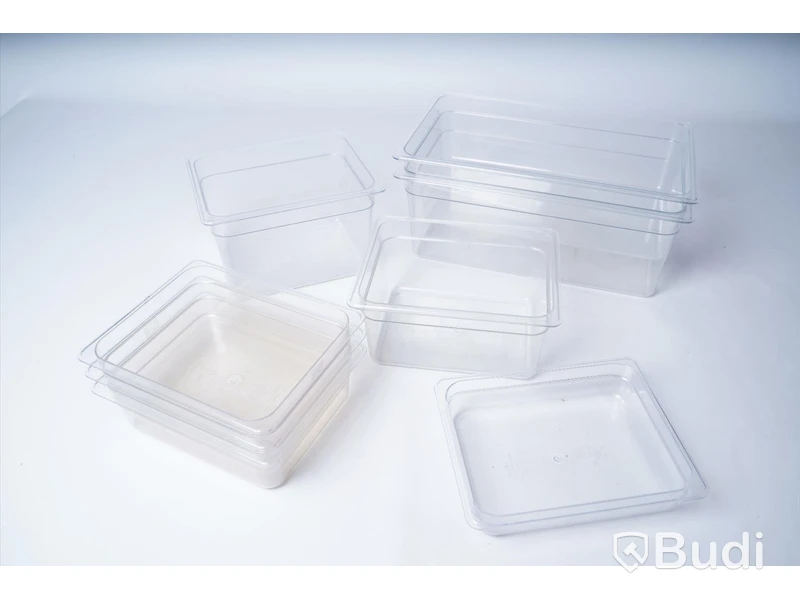Kantiner plast, 8 st olika storlekar CAMBRO