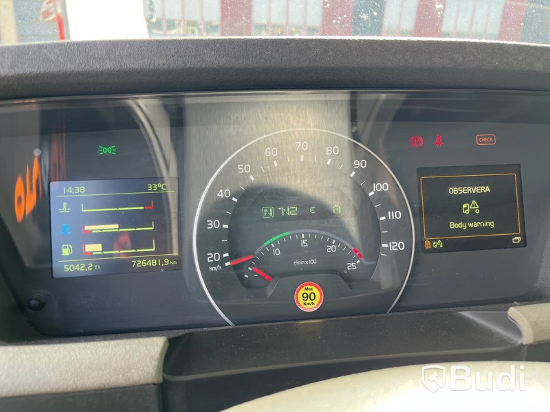 Lastbil VOLVO FH 6X2 - 2019 | Besiktigad tom: 2025-03-31