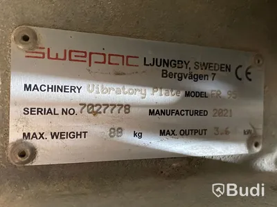 Markvibrator Swepac FR 95