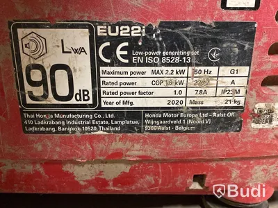 Elverk Honda EU 22i