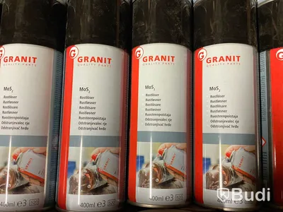 Parti nya sprayburkar från Granit - 75 st