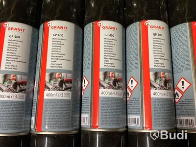 Parti nya sprayburkar från Granit - 75 st