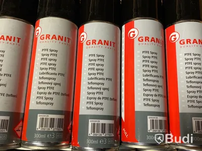 Parti nya sprayburkar från Granit - 75 st