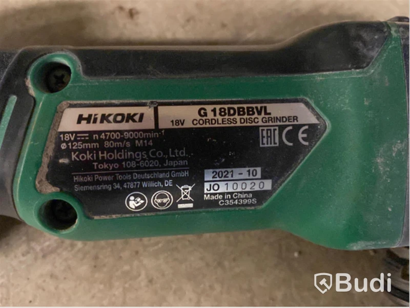 Elhandmaskiner Hikoki