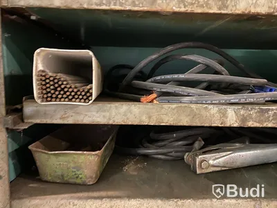 Skåp med utrustning till svets