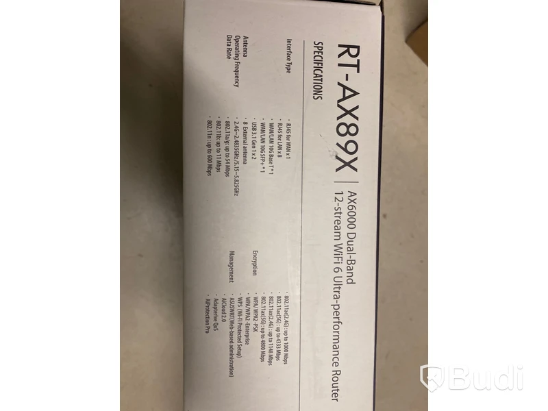 Wi-Fi Router Asus RT-AX89X