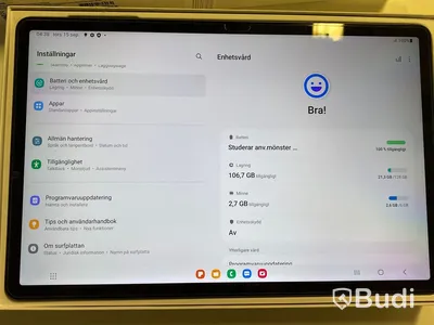 Surfplatta Samsung Galaxy Tab S7 FE 5G - 128 GB