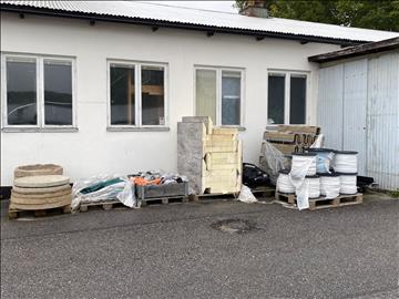 Avvattningsrännor, kantelement, rörvinklar, brunnslock med mera