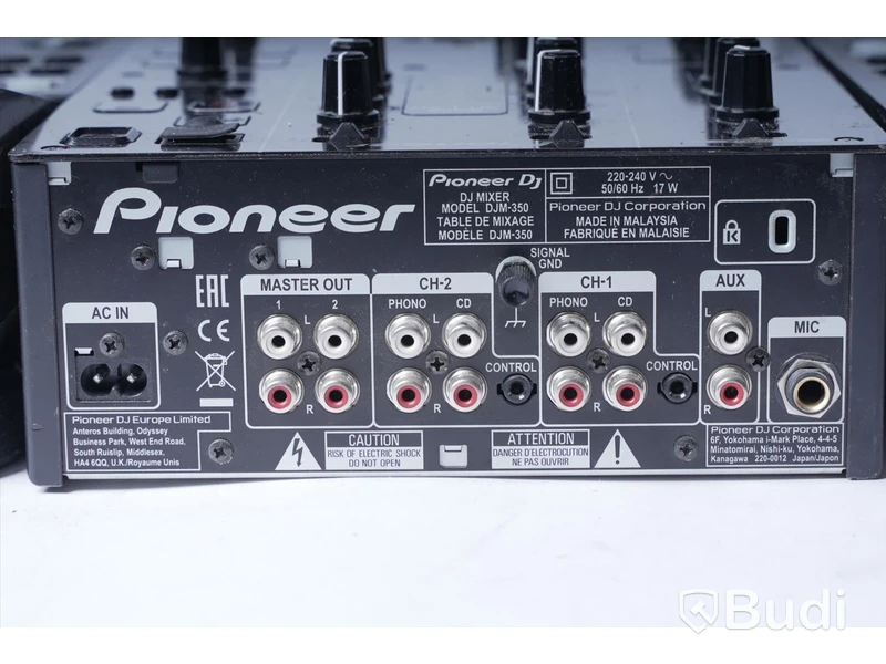 DJ system - Pioneer XDJ-700 2st, Pioneer DJM-350